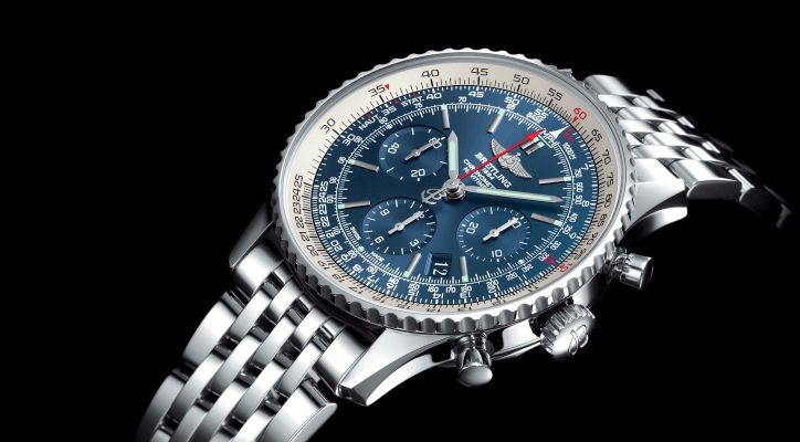 Breitling Navitimer Blue Sky Limited Edition 60th Anniversary Chronograph automatic watch