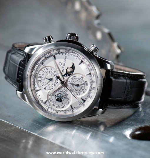 Carl F. Bucherer Manero ChronoPerpetual automatic watch in stainless steel