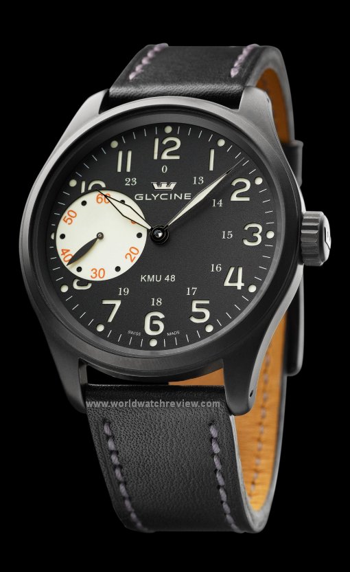 Glycine KMU 48 Black (ref. 3905.99AT.LB90)