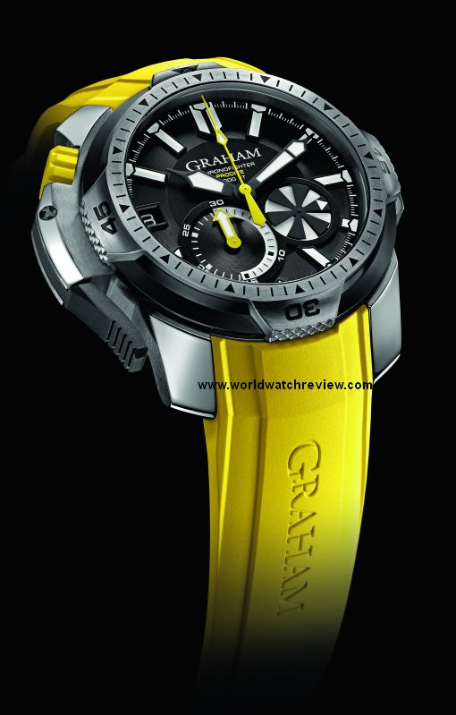 Graham Chronofighter Prodive Professional 600M automatic diving watch (Ref. 2CDAV-B02A)