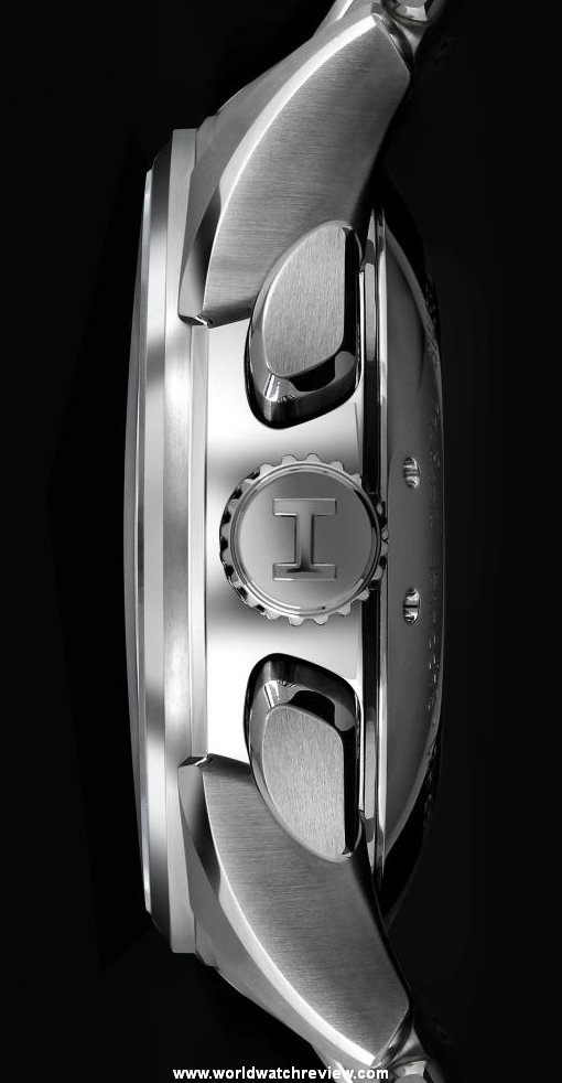 Hamilton Jazzmaster Auto Chrono (side view)