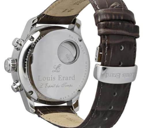 Louis Erard Grey Heritage Chronograph (solid case back)