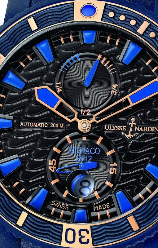 Ulysse Nardin Marine Diver Monaco (dial)