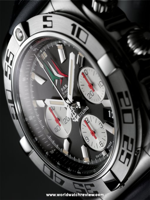 Breitling Chronomat Frecce Tricolori 44 (dial)
