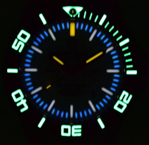 Deep Blue Daynight Recon T100 White (tritium tubes dial)