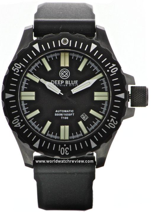 Deep Blue DayNight T100 OPS Diver (front view)