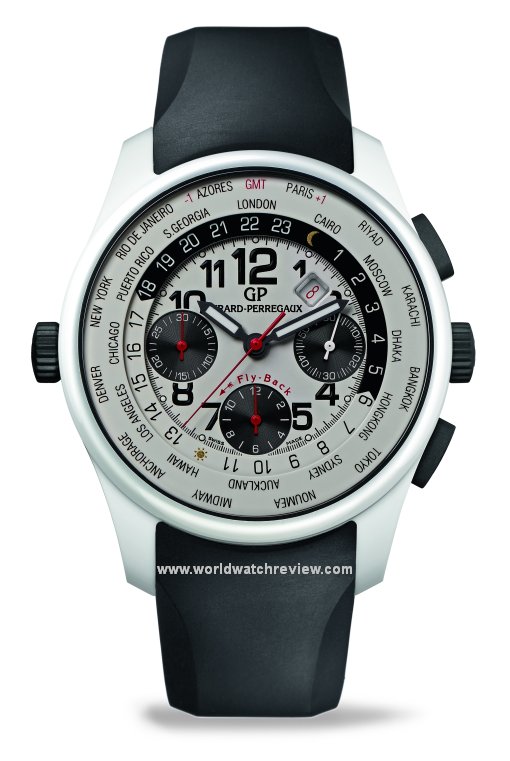 Girard-Perregaux WW.TC Chronograph White Ceramic (front view)