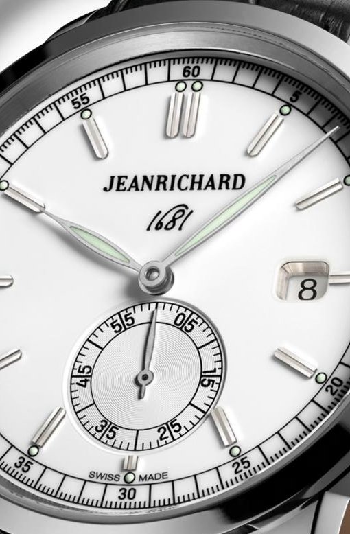 JeanRichard 1681 Ronde Small Seconds (white lacquer dial)