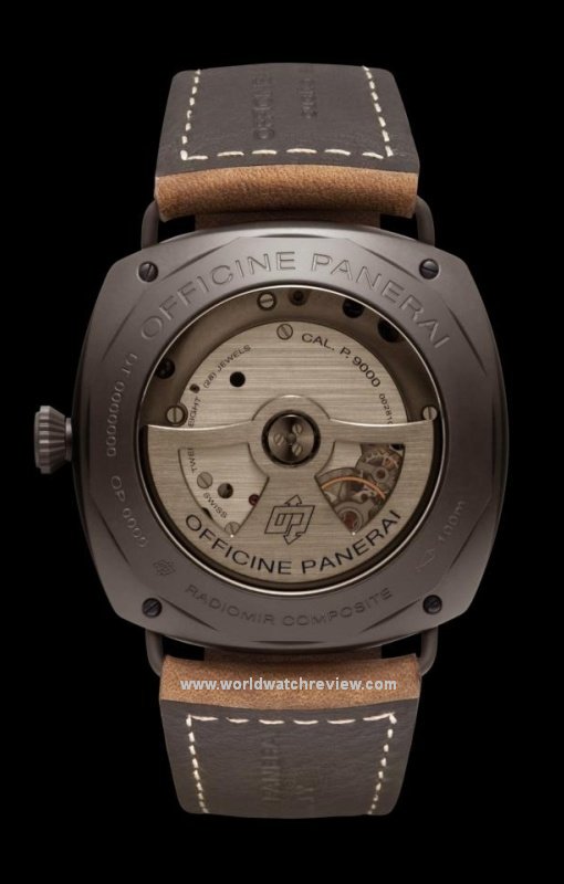 Panerai Radiomir Composite Black Seal 3 Days (tinted sapphire back)