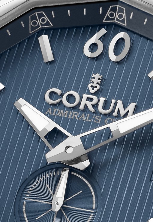 Corum Admiral's Cup Legend 42 Gunmetal (dial)