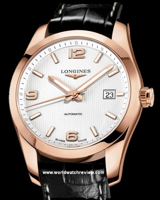 Longines Conquest Classic in rose gold