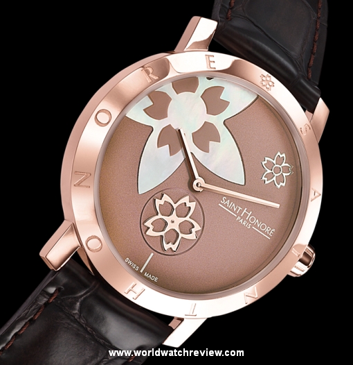 Saint-Honore Trocadero Lady «Magic Flower» in PVD rose gold