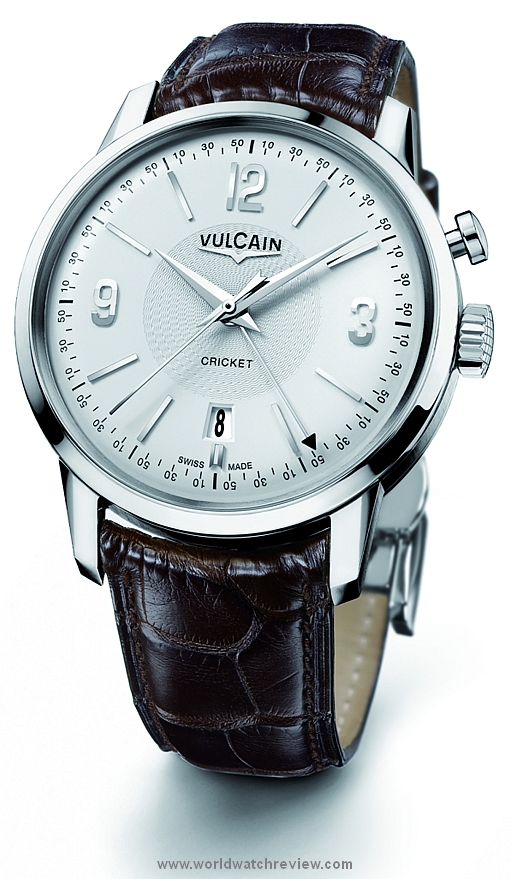 2013 Vulcain 50s President's Watch with Alarm in stainless steel