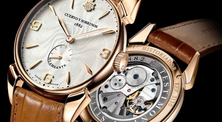 Cuervo Y Sobrinos Historiador Flameante (ref. 3130) hand-wound watch