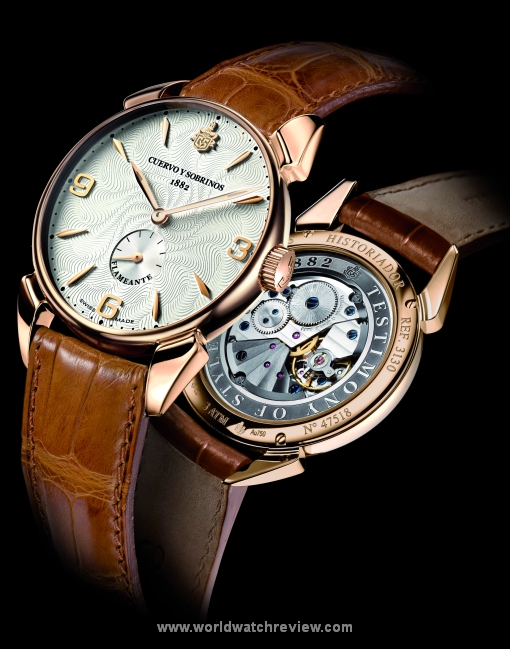 Cuervo Y Sobrinos Historiador Flameante in rose gold