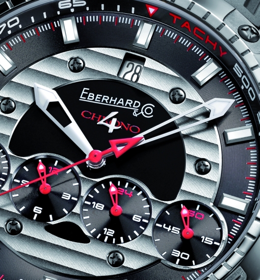 Eberhard & Co. Chrono4 Geant Full Injection 31062 (dial fragment)