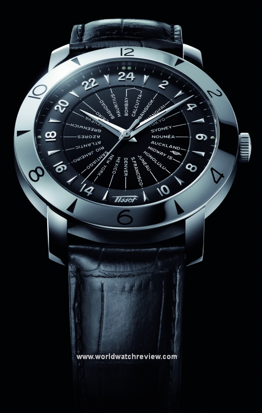 Tissot Heritage Navigator 160th Anniversary (front view)