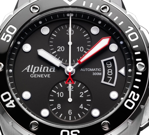 Alpina Extreme Diver 300 Chronograph (black dial)