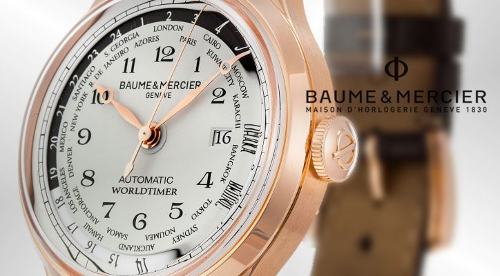 Baume & Mercier Capeland Worldtimer (ref. MOA10107 aka 10107)