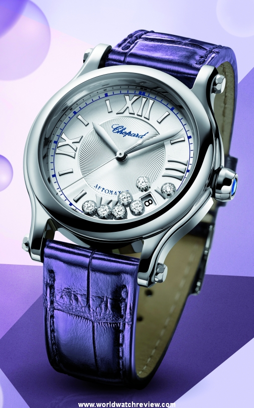 Chopard Happy Sport Medium in stainless steel