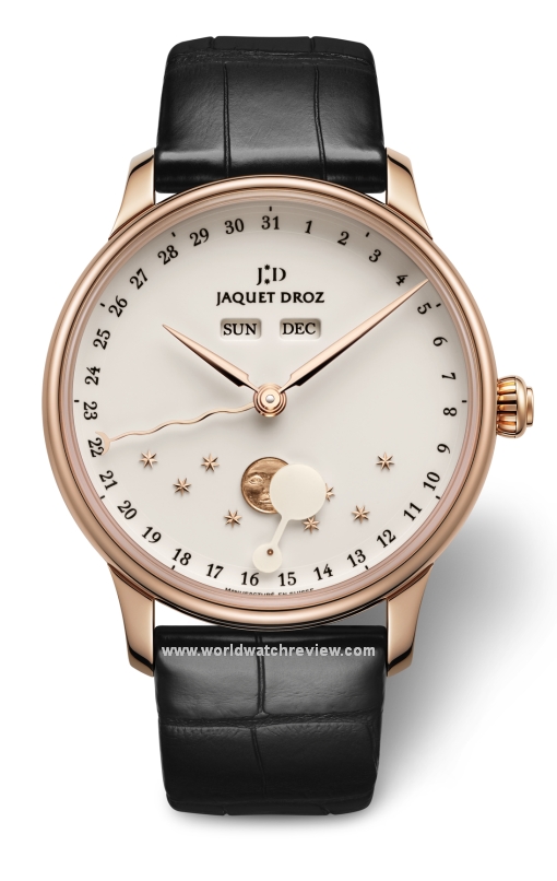 Jaquet Droz The Eclipse Ivory Enamel (Ref. J012613200) in red gold