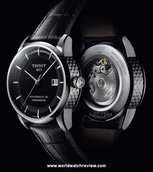 Tissot Luxury Automatic Chronometer with Powermatic 80 Caliber