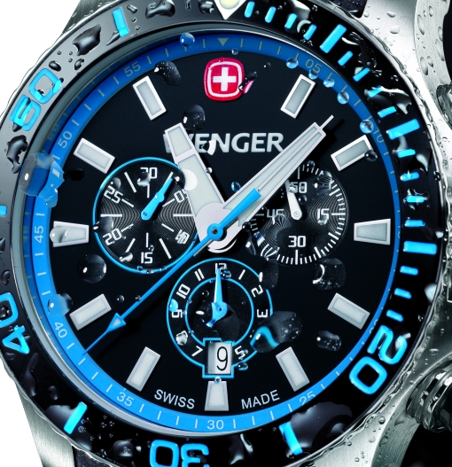 Wenger SeaForce Chronograph (black dial)