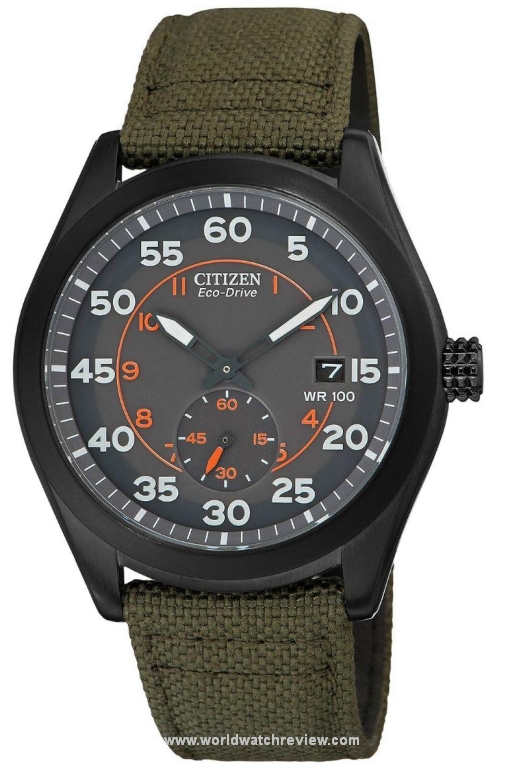 Citizen Eco-Drive Military Sub-Seconds BV1085-22H