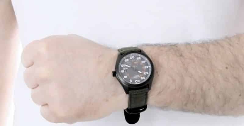 Citizen Eco-Drive Military Sub-Seconds (Ref. BV1085-22H)