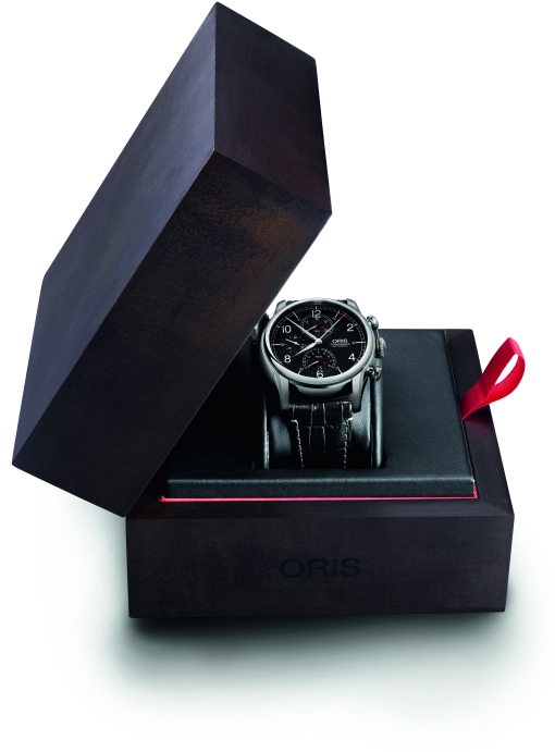 Oris RAID 2013 Chronograph (01 775 7686 4084-Set, wooden presentation box)