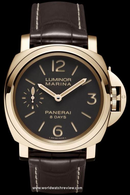 Panerai Luminor Marina 8 Days Oro Rosso PAM 511