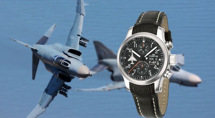 Fortis B42 Phantoms Phorever Flieger Chronograph (ref. 635.10.91 F-4F L01) watch