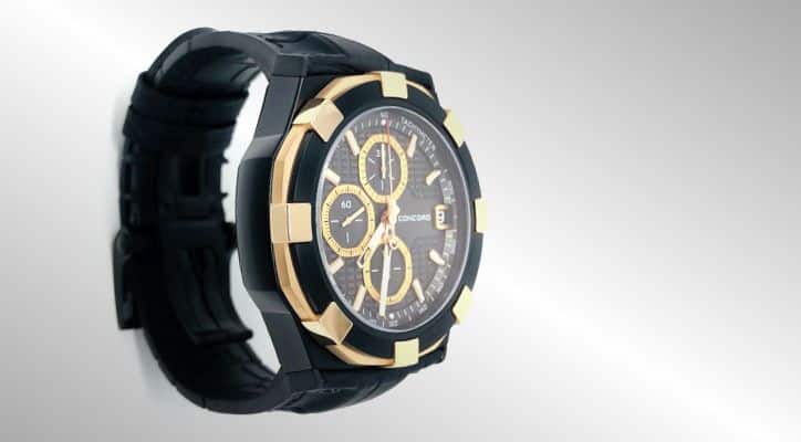 Concord C1 Chronograph Black & Gold (Ref. 0320227)