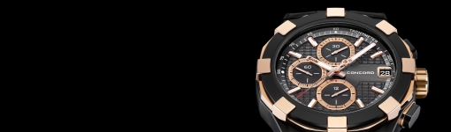 Concord C1 Chronograph Black & Gold (Ref. 0320227)