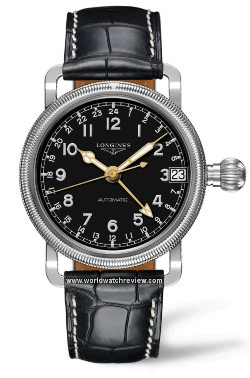 Longines Avigation Oversize Crown GMT (Ref. L2.778.4.53)