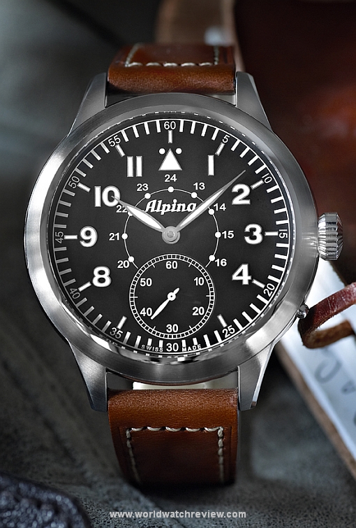 Alpina Heritage Pilot Limited Edition (Ref. AL-435LB4SH6, front view)