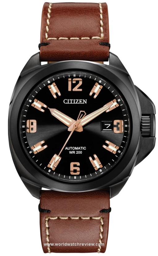 Citizen Signature Grand Touring in black PVD steel