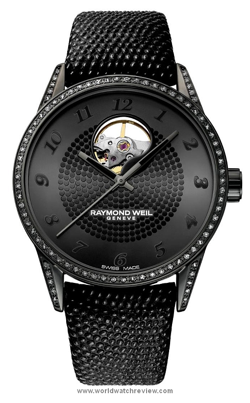 Raymond Weil Freelancer Lady Urban Black (front view)