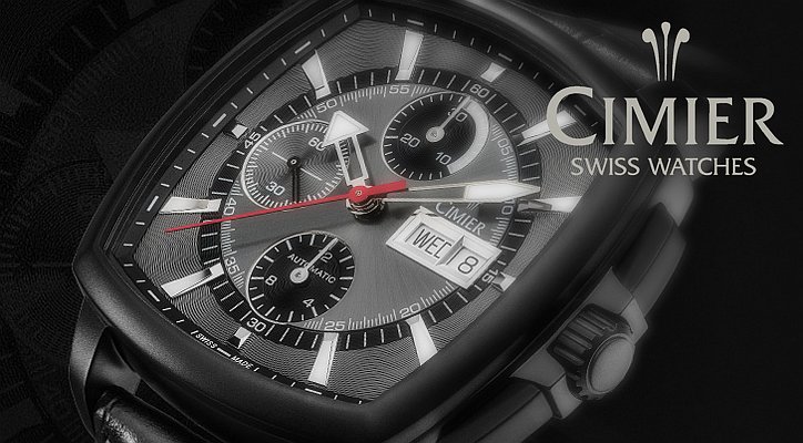 Cimier Time Square Chronograph Automatic (refs. 5106-BP021 & 5106-SS011) watch