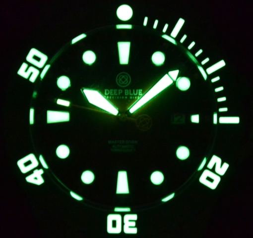 Deep Blue Master Diver 1000 (luminous dial)