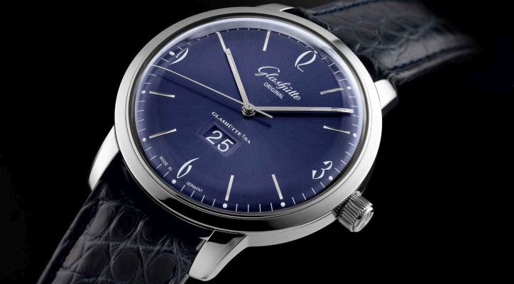 Glashutte Original Sixties Panorama Date Automatic (ref. 39-47-06-02-04) watch