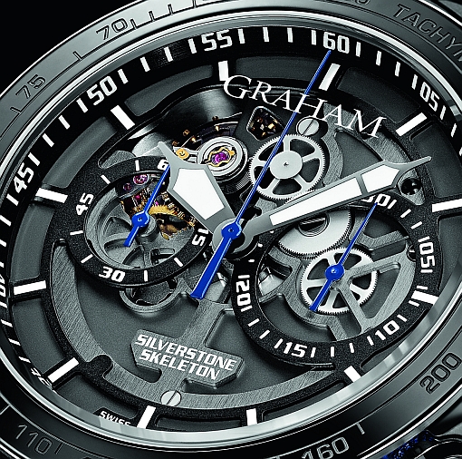 Graham Silverstone RS Skeleton Chronograph (open-worked dial)