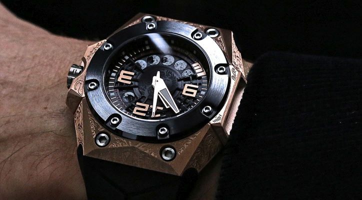 Linde Werdelin Oktopus Moon Tattoo Limited Edition