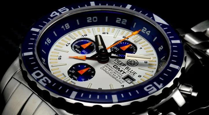 Deep Blue Daynight T-100 GMT Chronograph