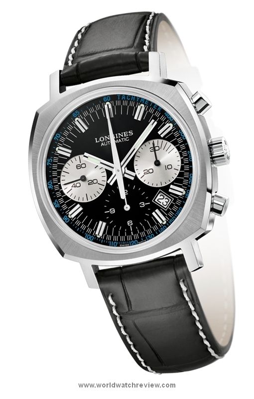 Longines Heritage 1973 Chronograph (ref. L2.791.4.52.0, black dial)