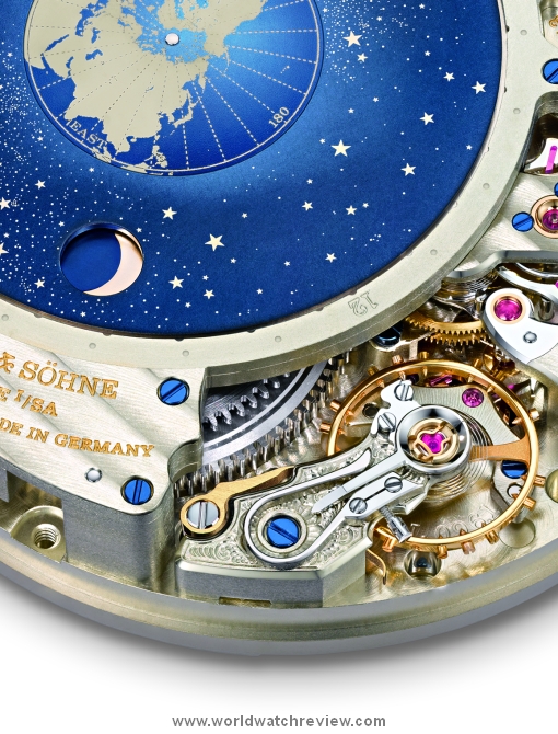 A. Lange & Sohne Caliber L096.1 hand-wound movement (hand-engraved balance cock)