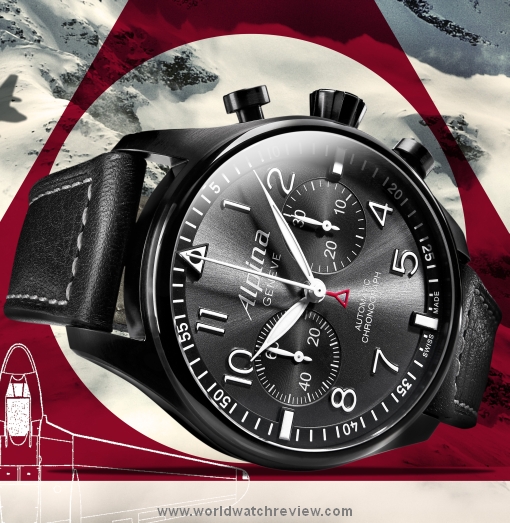 Alpina Startimer Pilot Black Star Chronograph