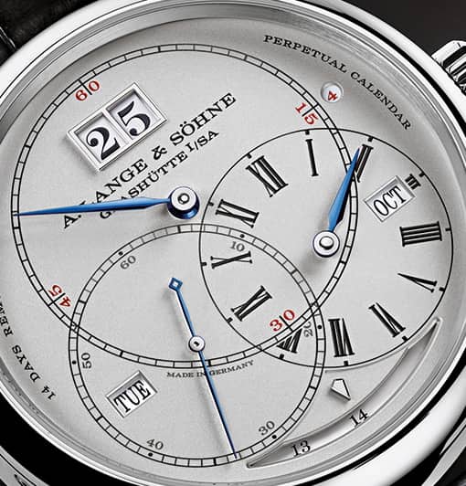 Richard Lange Terraluna dial is easy to read
