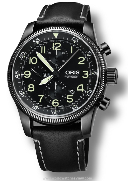 Oris Big Crown Timer Chronograph (front view)