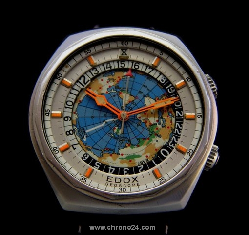 1970s Edox Geoscope GMT (image credit: Chrono24.com)